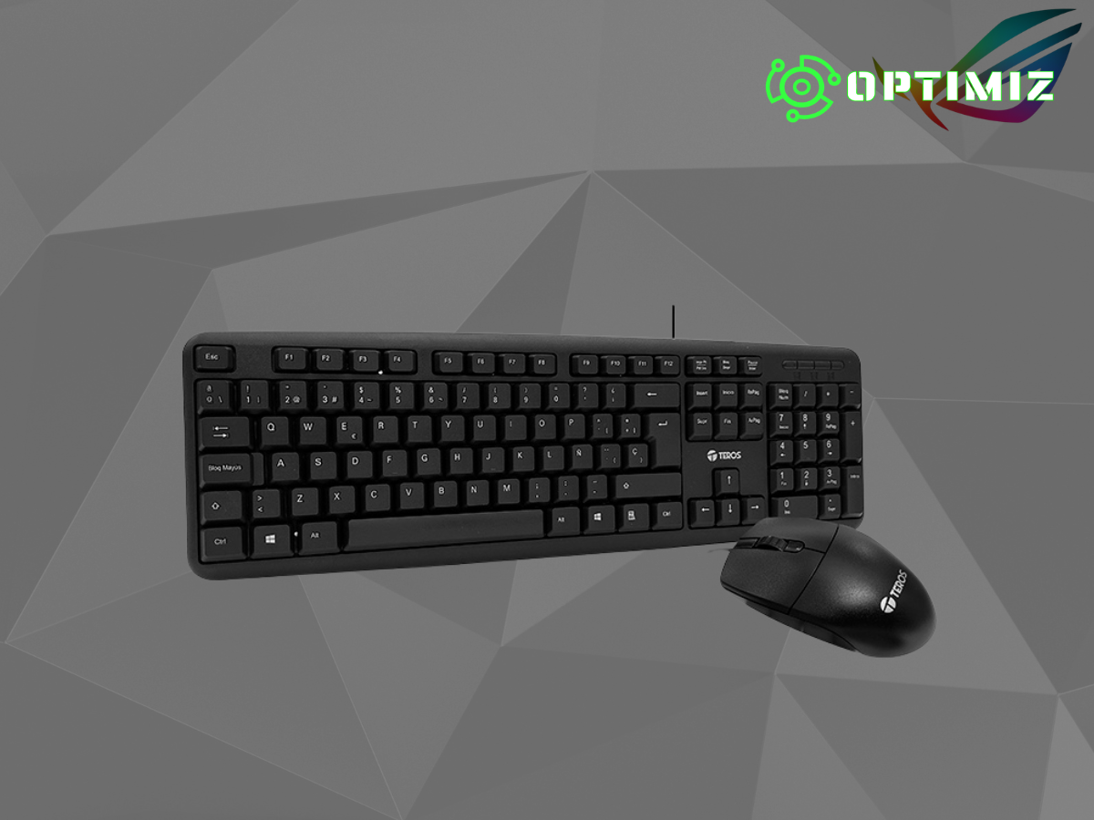 Combo teclado y mouse cableado Teros