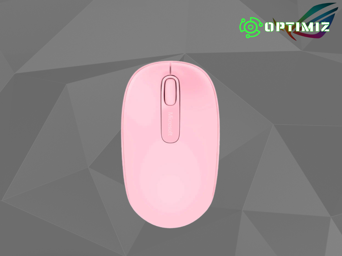 Mouse inalámbrico Microsoft rosado