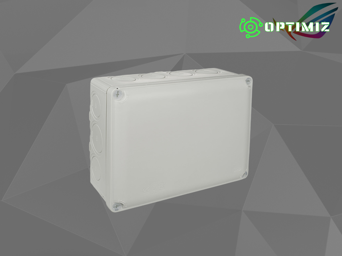 Caja de pase de plastico 15x10x7 cm