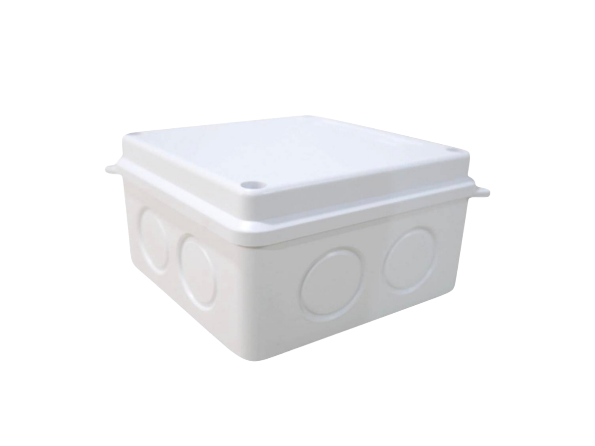 Caja de pase de plastico 15x15x8 cm